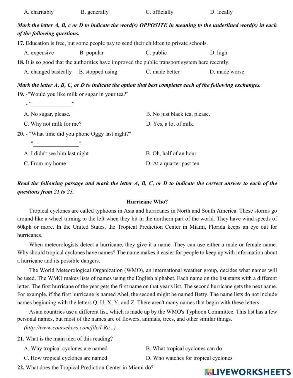 Lop 9-practice test 4