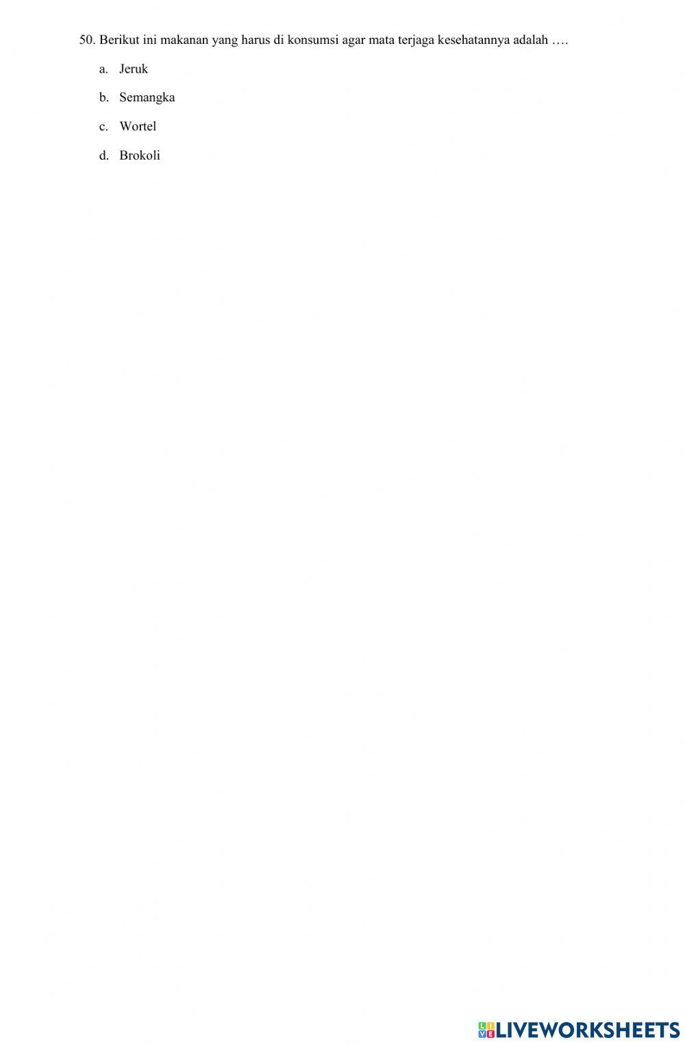 Soal PAS Ganjil IPA 2022-2023