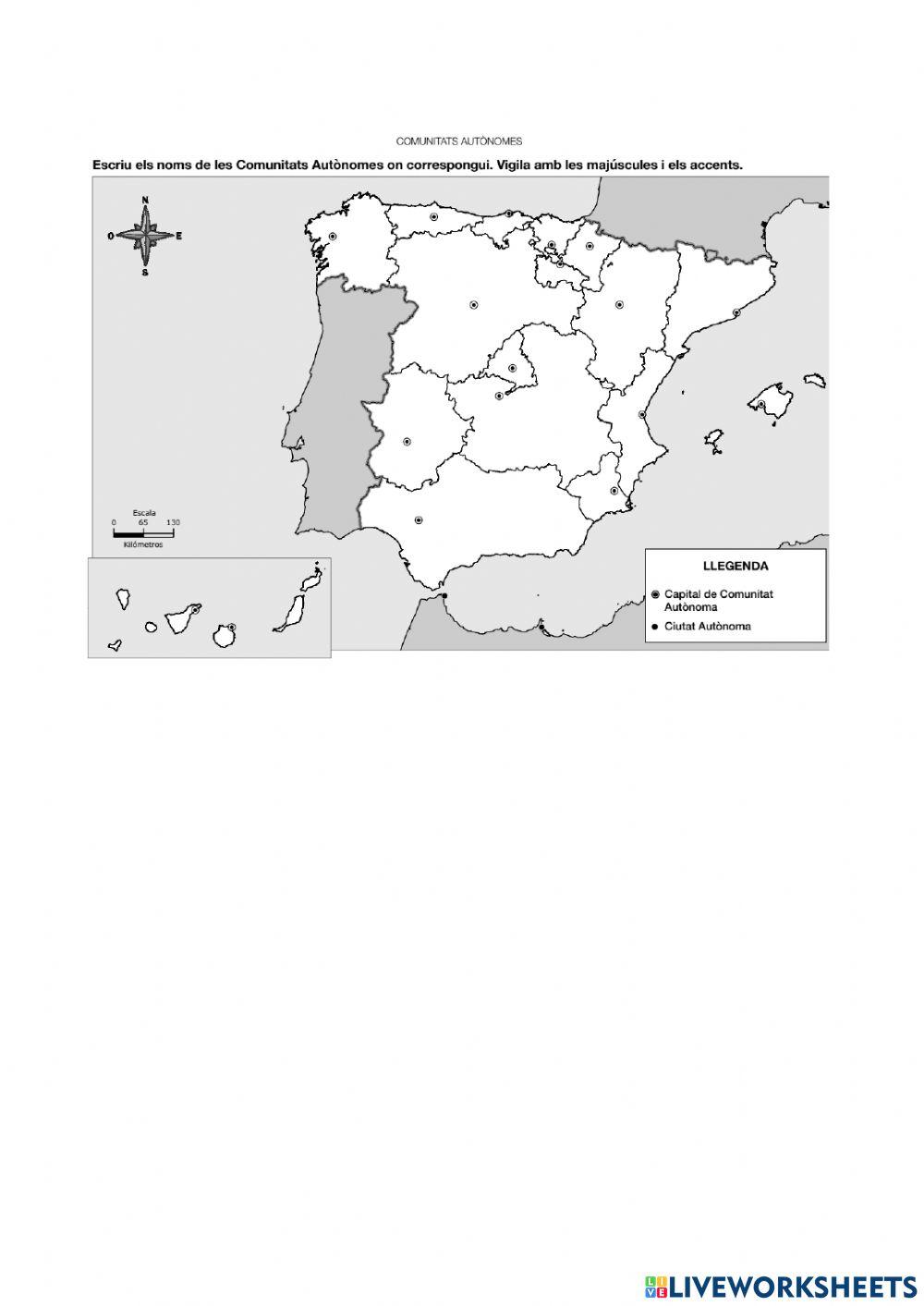 Comunitats Autònomes