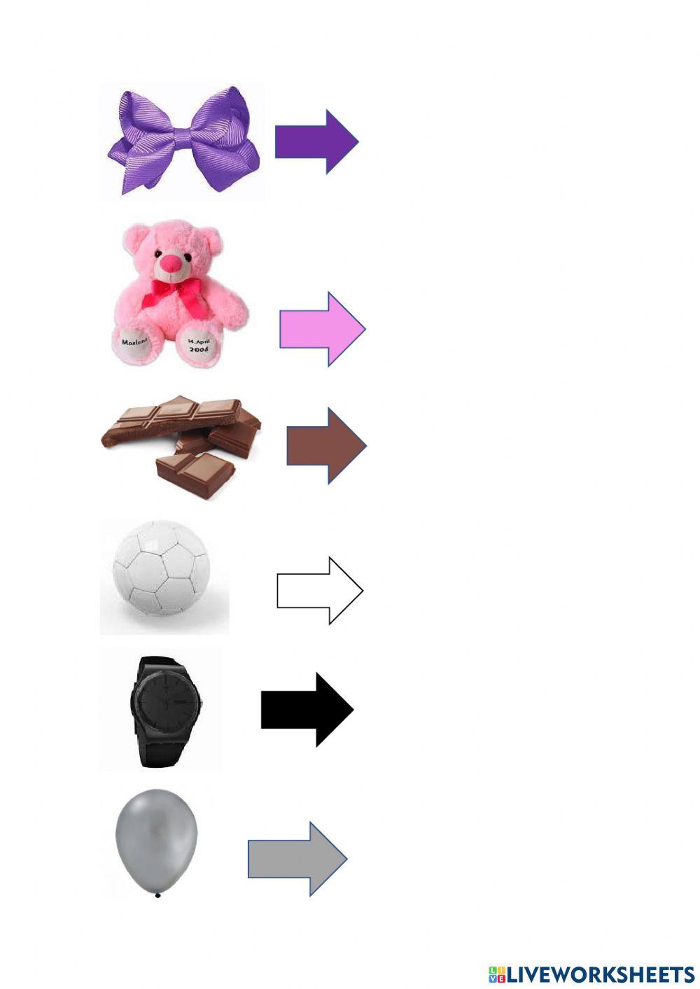 Los colores en inglés