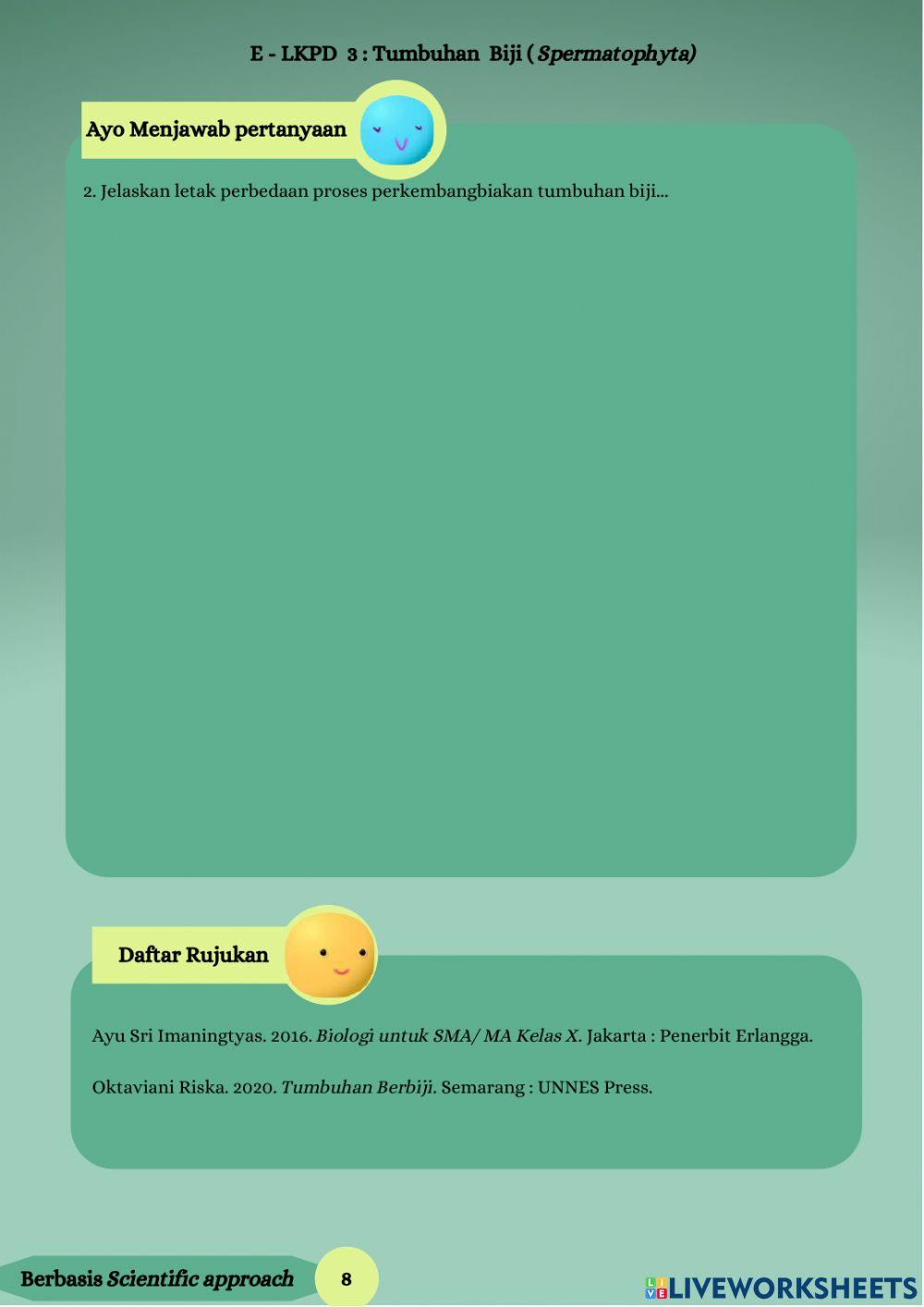 LKPD Elektronik Tumbuhan Biji