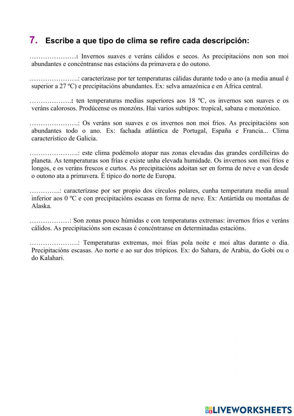 Tema 3: Clima no mundo