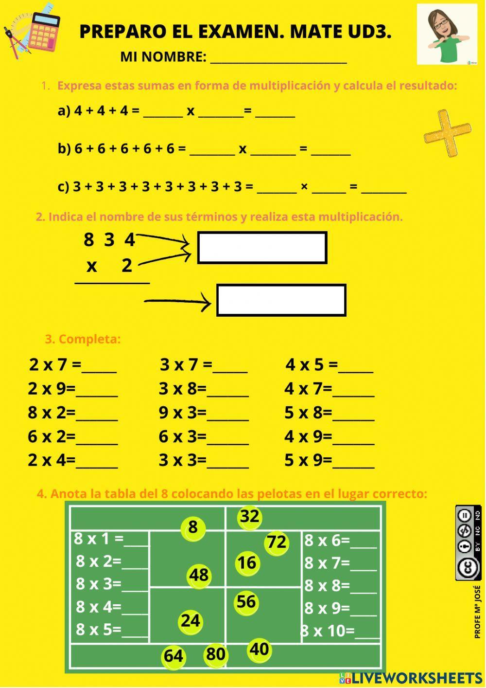 Multiplicaciones