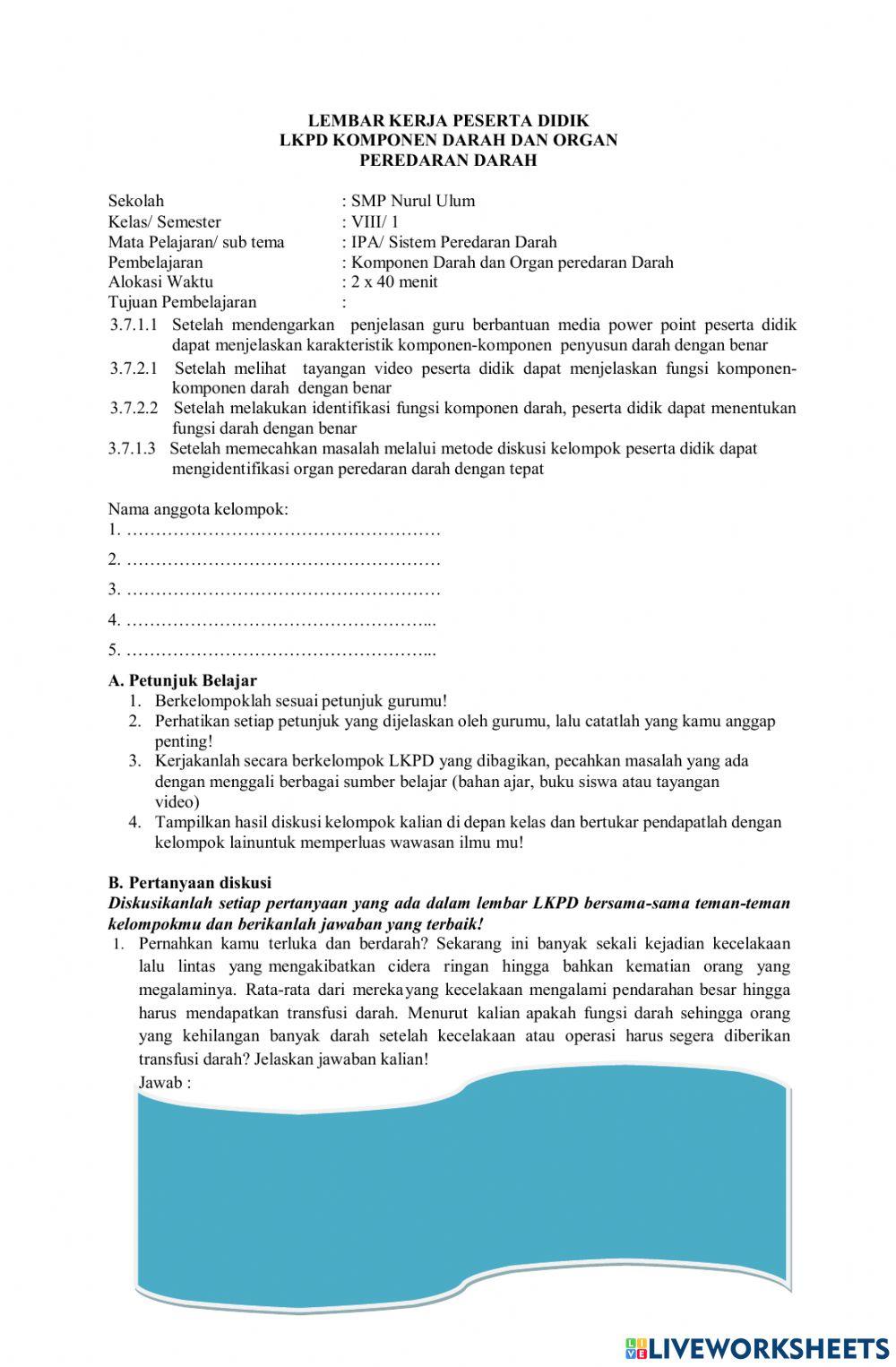 Sistem Peredaran Darah