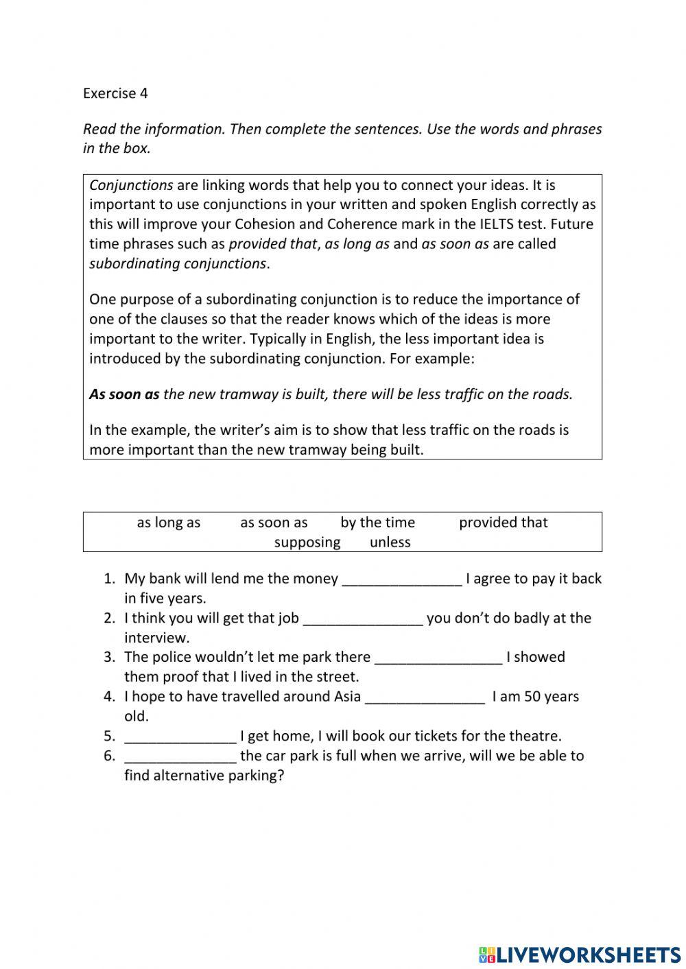 IE3, Unit 1, Grammar and Vocabulary, Exercise 4