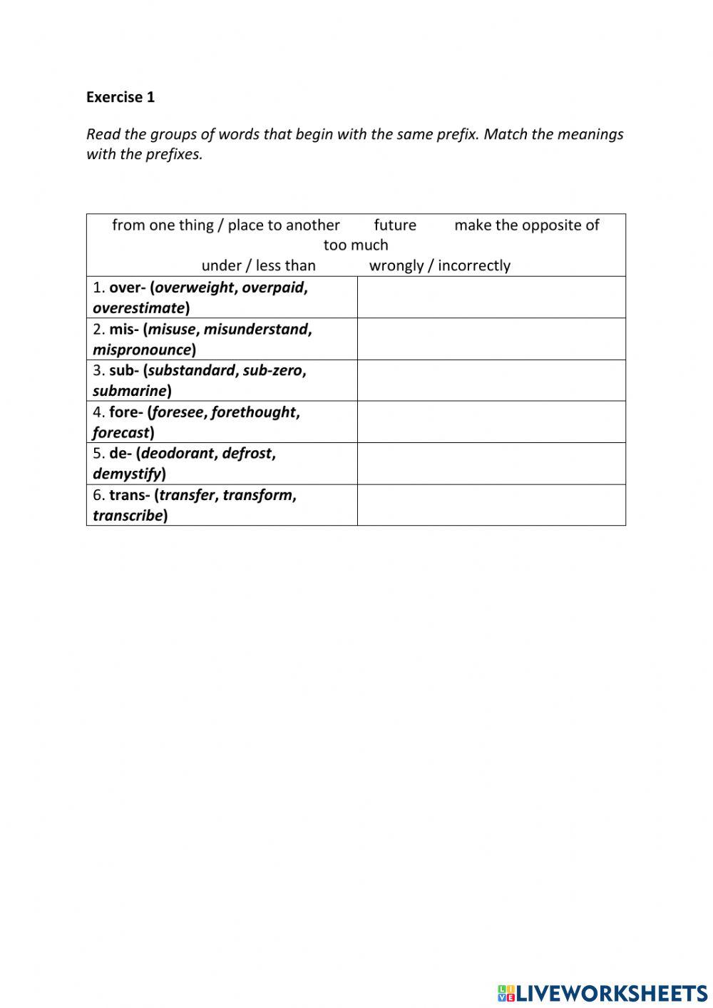 IE3, Unit 1, Reading, Exercise 1