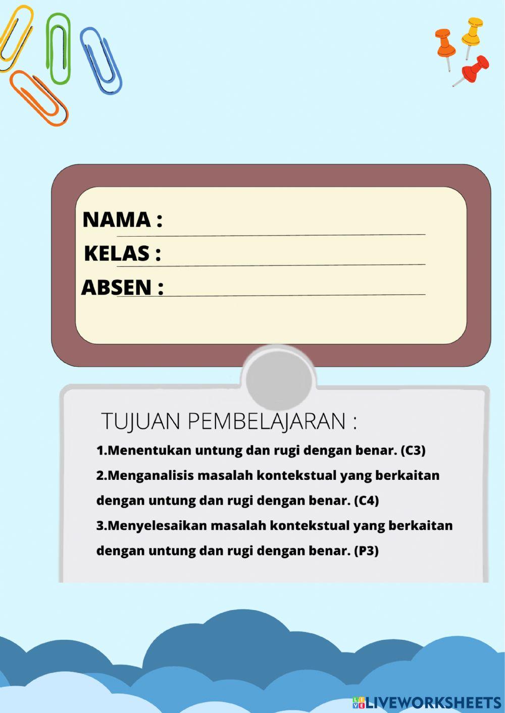 LKPD Aritmatika Sosial