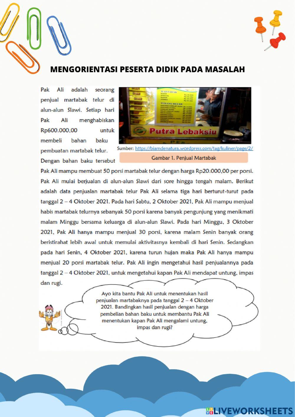 LKPD Aritmatika Sosial