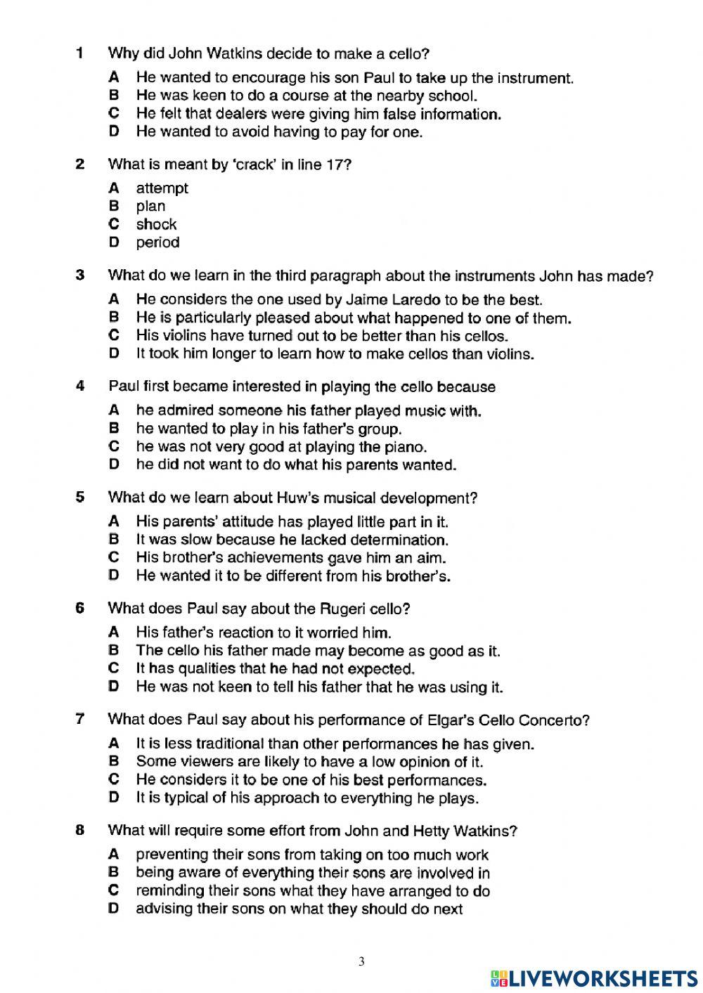 Foreign teacher-S7-WEEK 18-FCE+PET practice