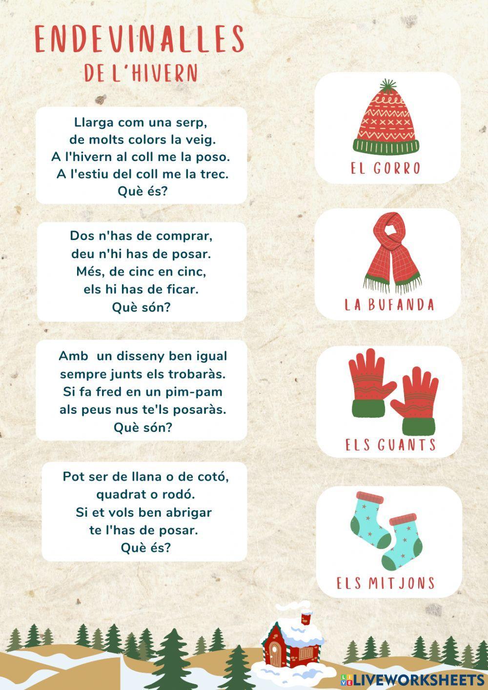 Endevinalles d'hivern