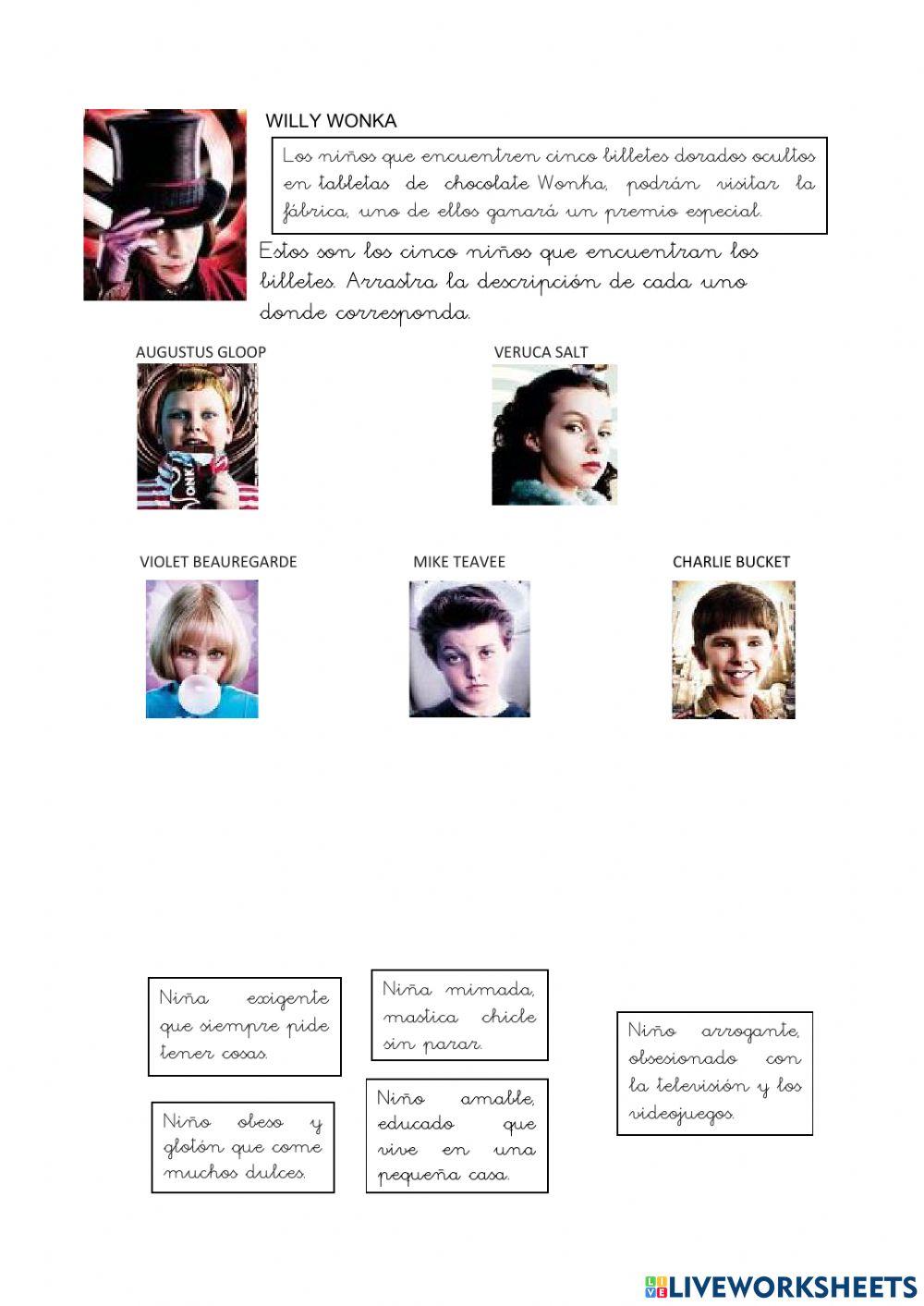 CHARLIE Y LA FÁBRICA DE CHOCOLATE