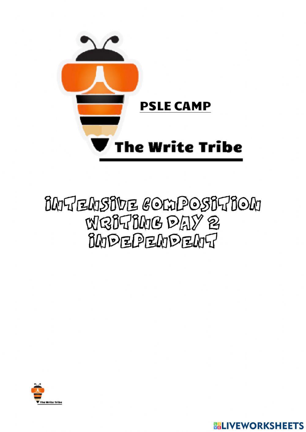 PSLE Writing Workshop DAY 2