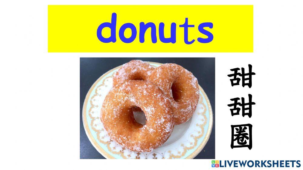 認識超市商品(點心篇)