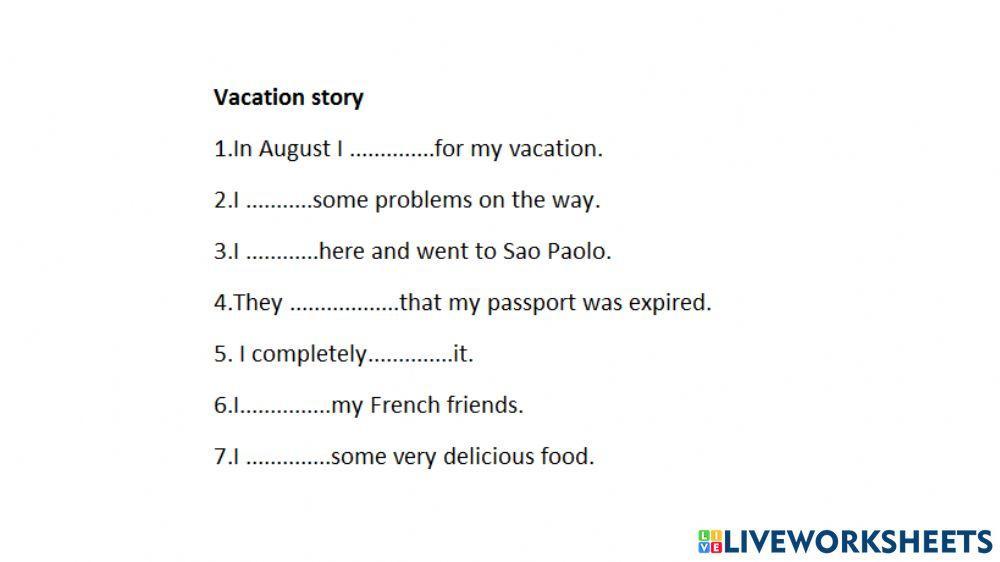 How was your vacation