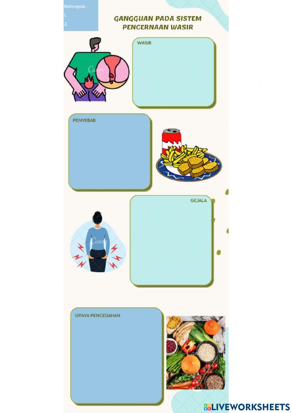 Lkpd gangguan sistem pencernaan