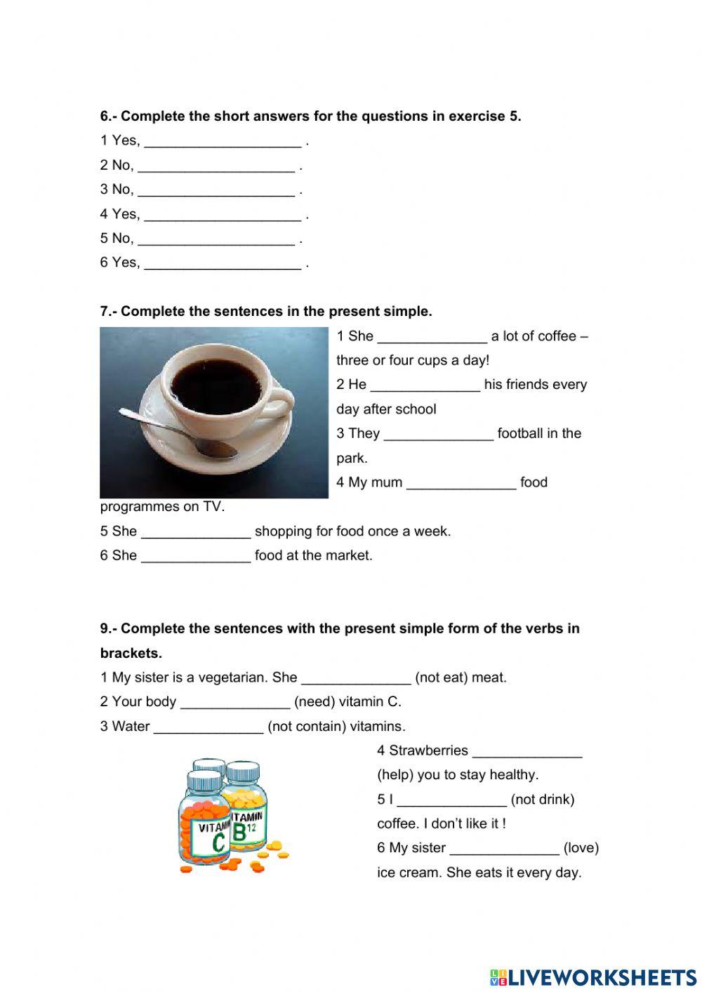 Present simple To be, to have got, etc