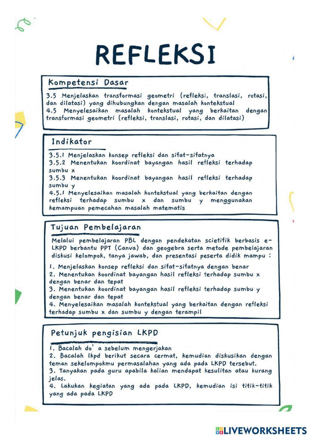 LKPD Refleksi 1