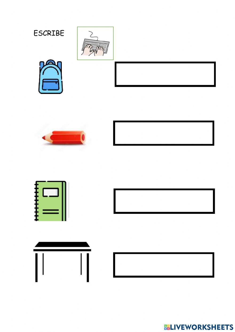 Vocabulario de clase iii