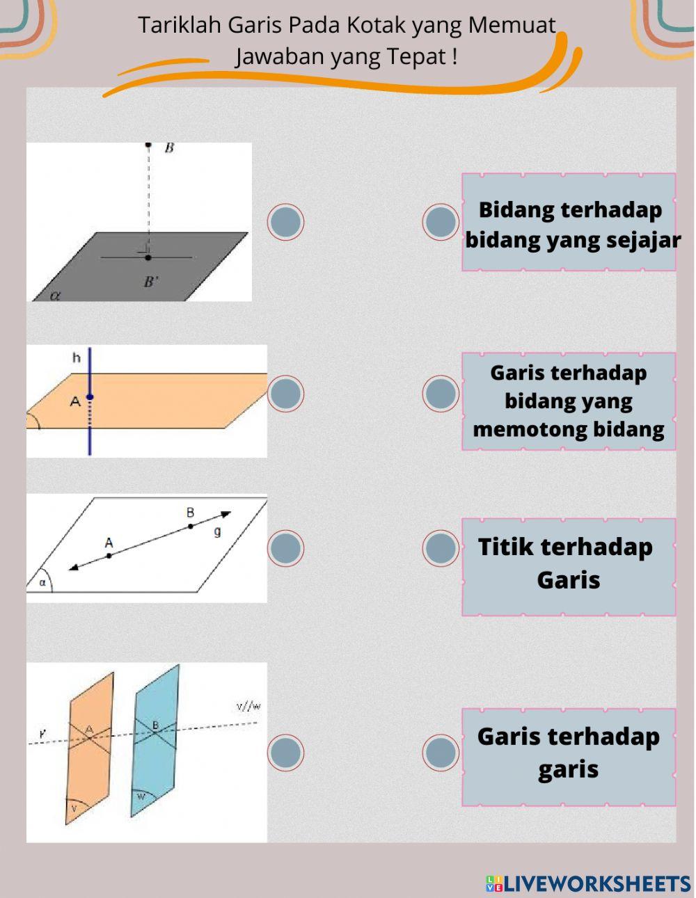 Materi Dimensi Tiga kelas 12