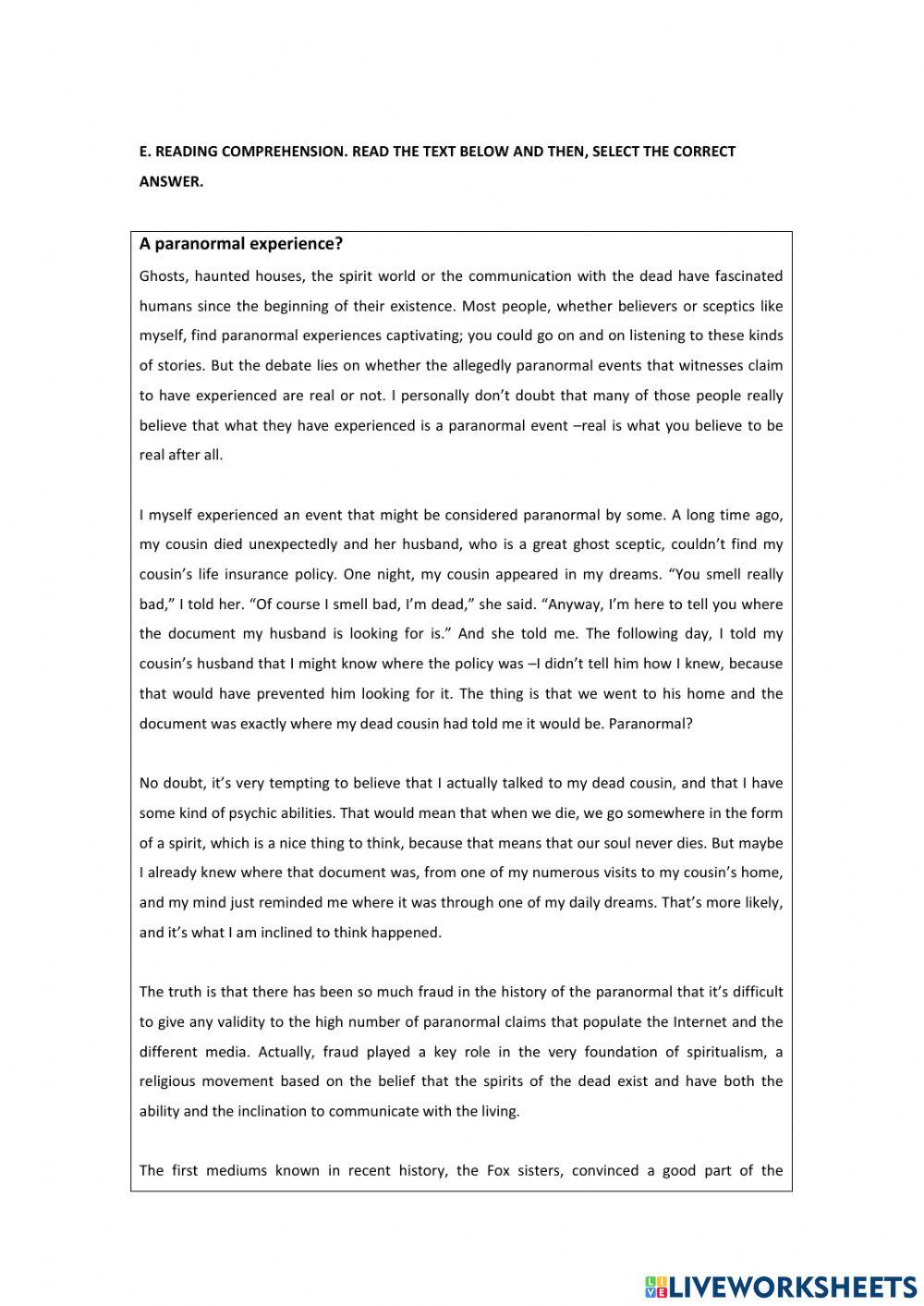 Adults 5 - exam - december 2022