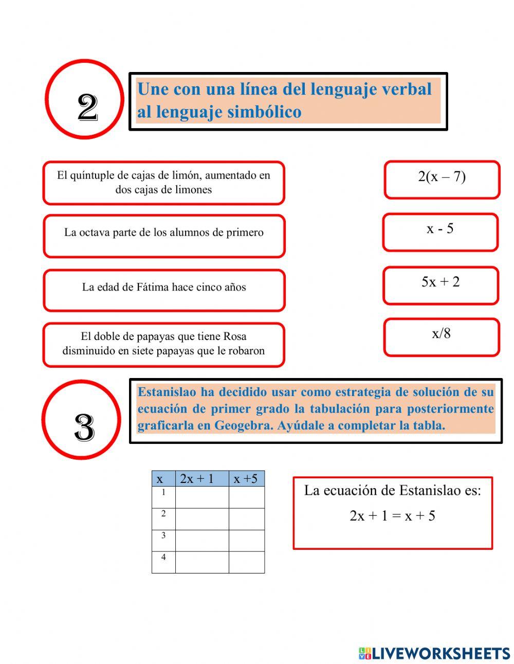 Ecuaciones de primer grado1