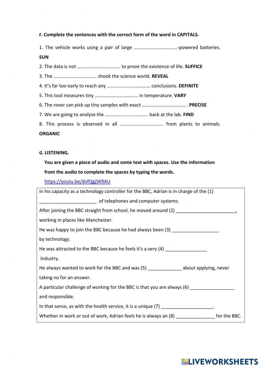 C1 - exam - december 2022