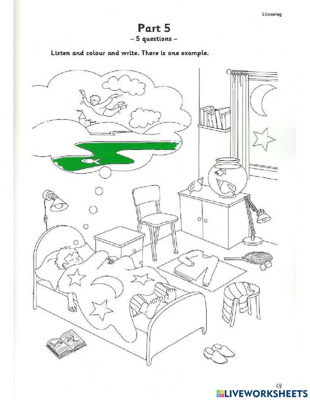 Movers 7- Listening 3