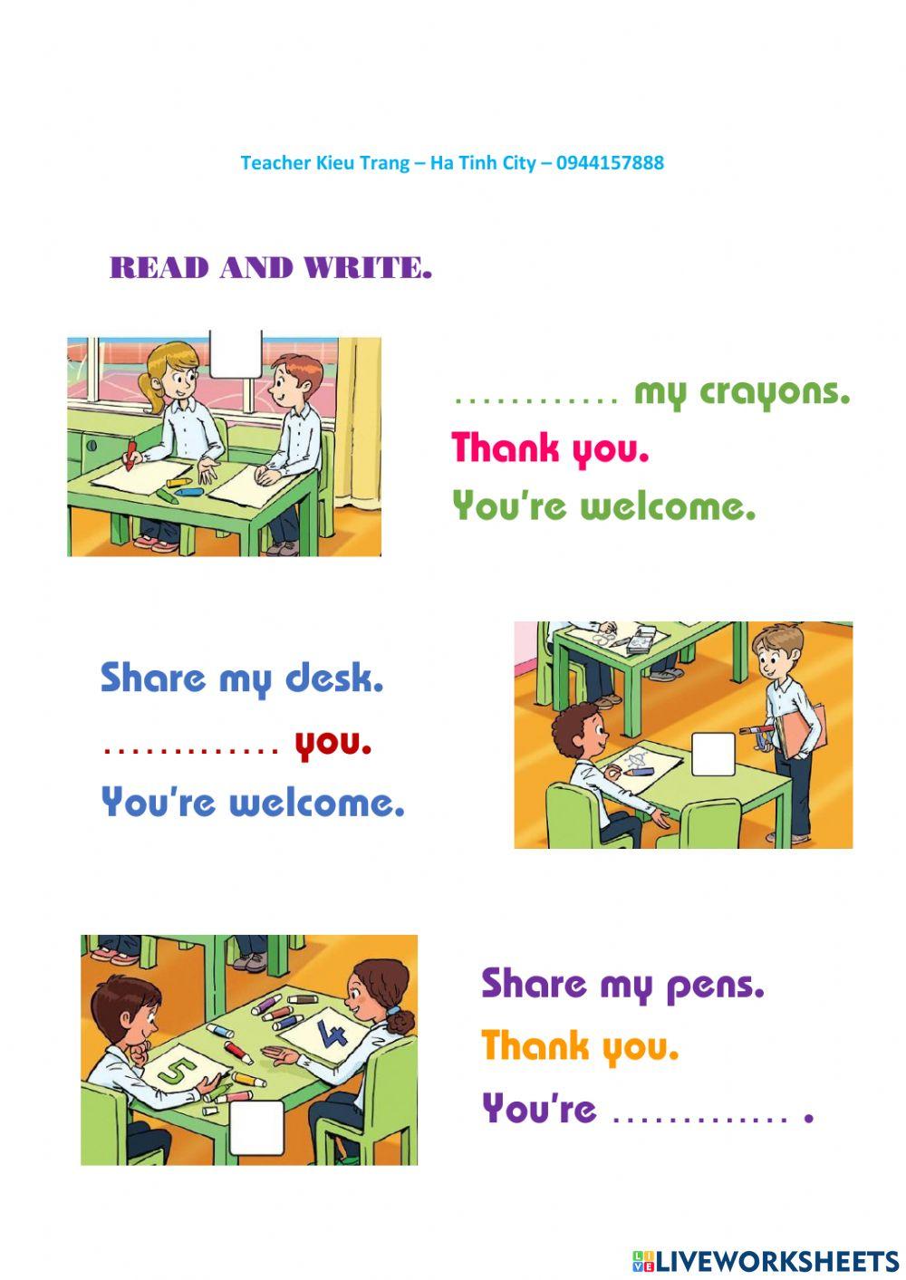 Values Times 2 -2 Family and friends Starter