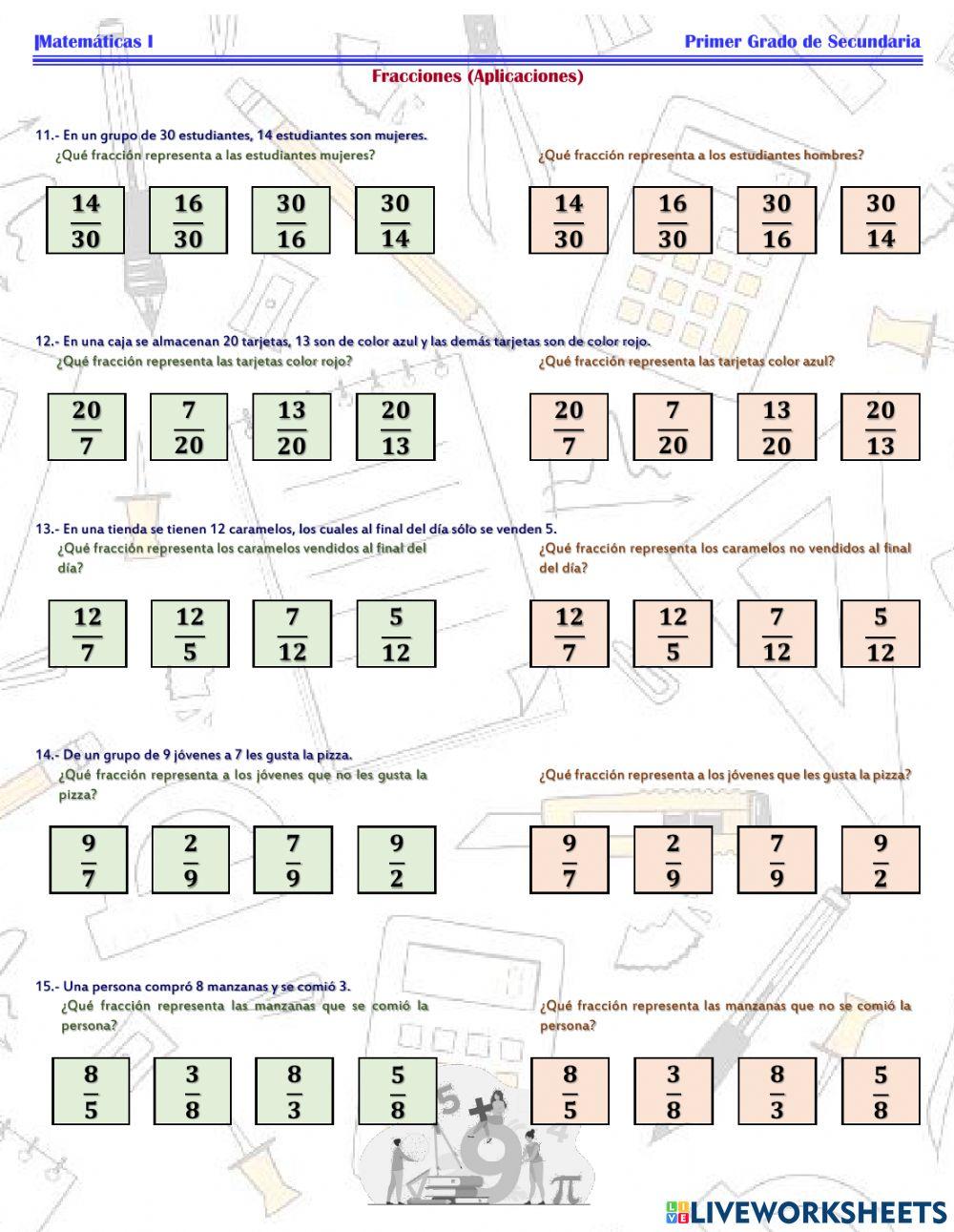 ESG127M1 - Fracciones Aplicación -