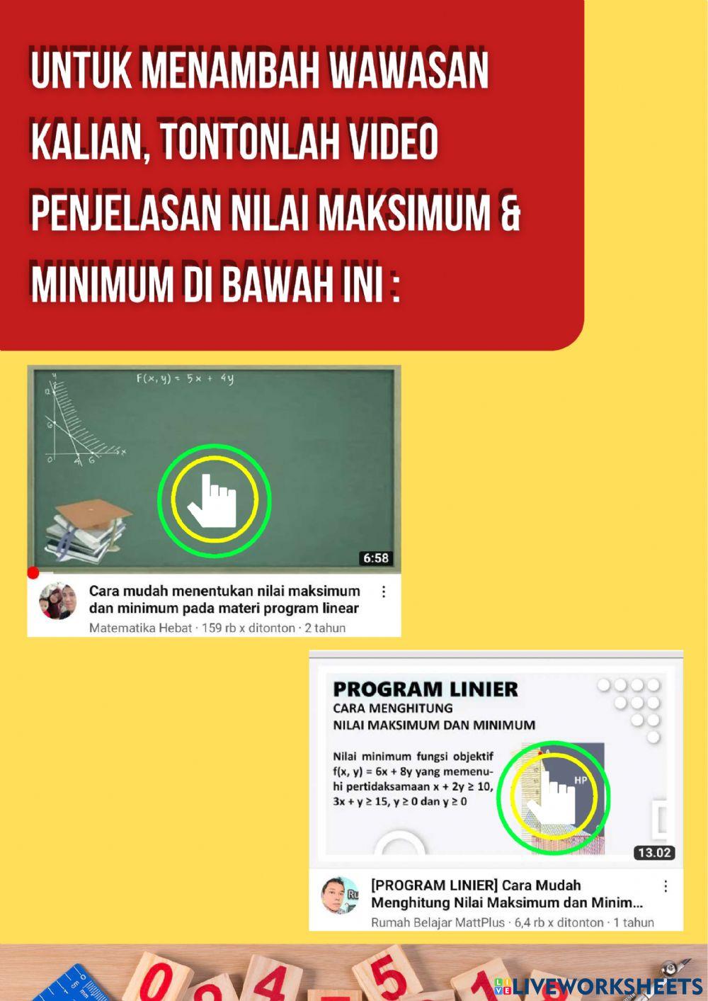 LKPD Program Linear (SPTLDV) 2