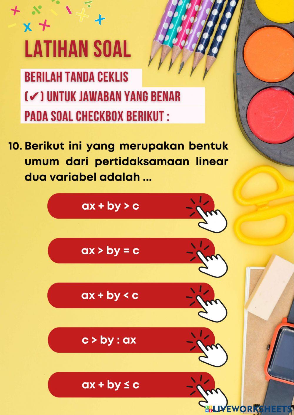 LKPD Program Linear (SPTLDV) 3