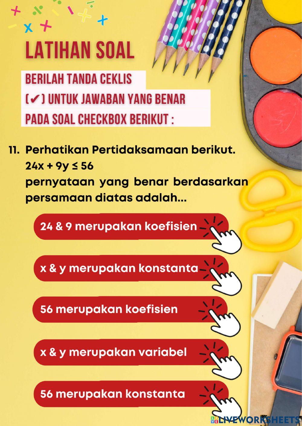 LKPD Program Linear (SPTLDV) 3