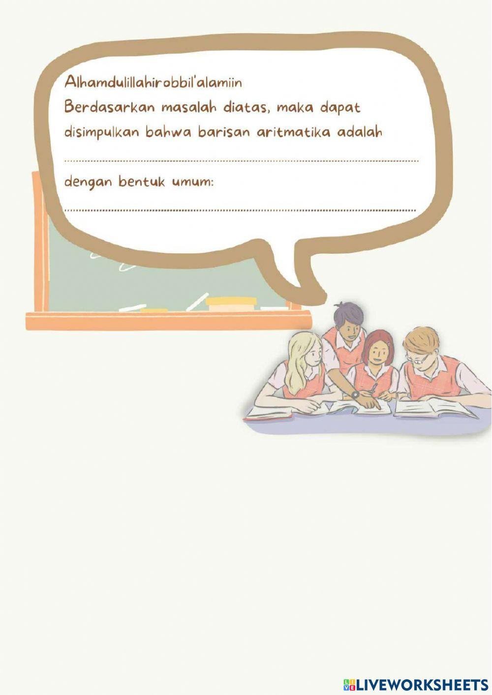 LKPD Barisan Aritmatika