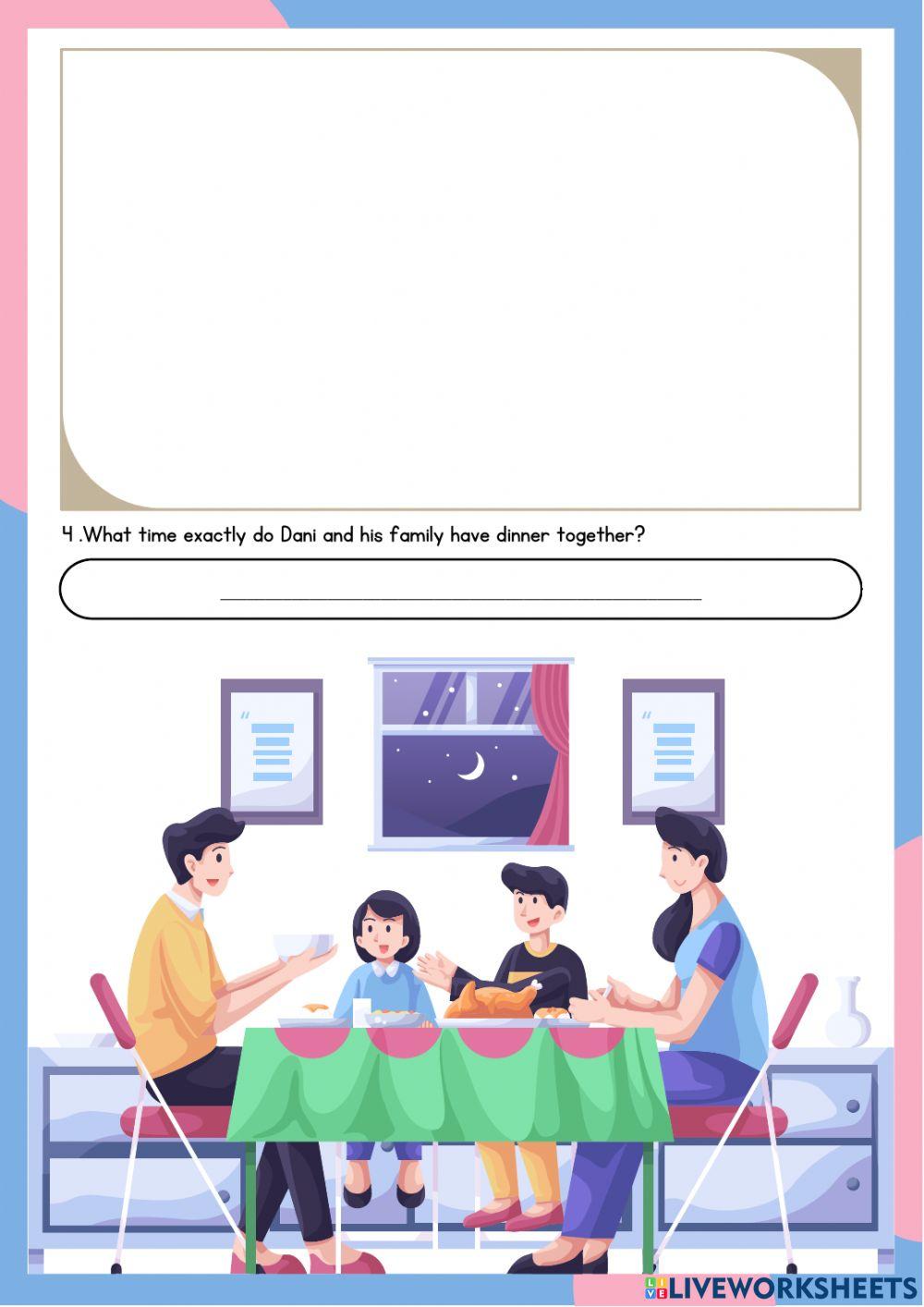 Telling time grade 5