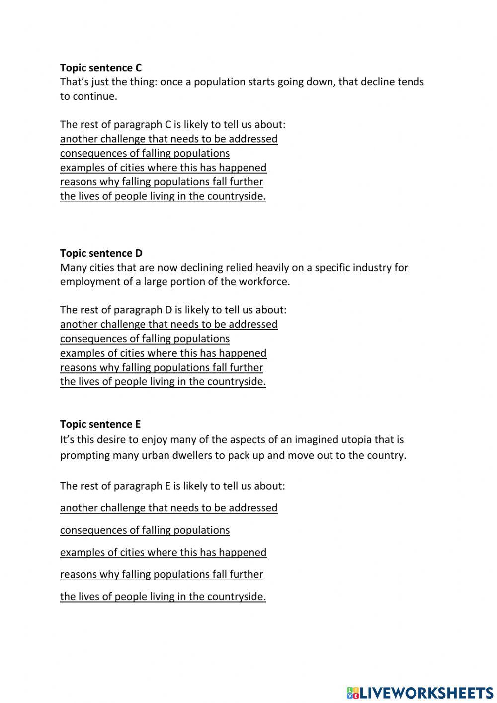 IE3, Unit 1, Reading, Exercise 4