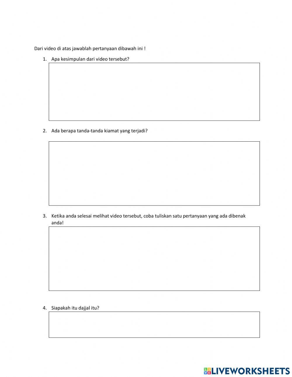 Iman kepada hari akhir