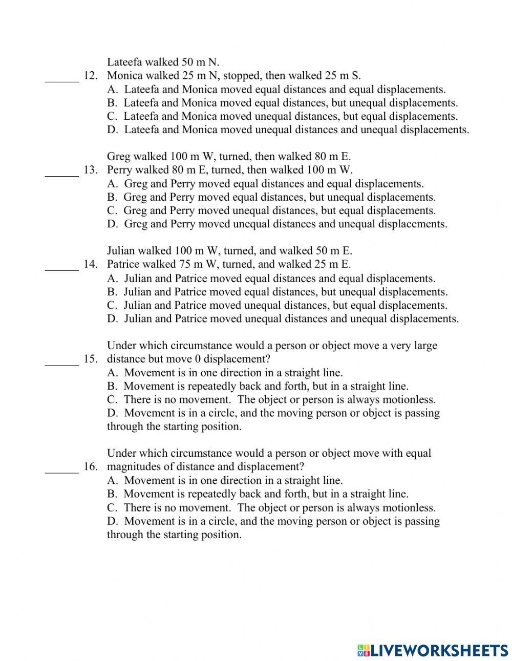 Sp2023 Distance & Displacement Conceptual
