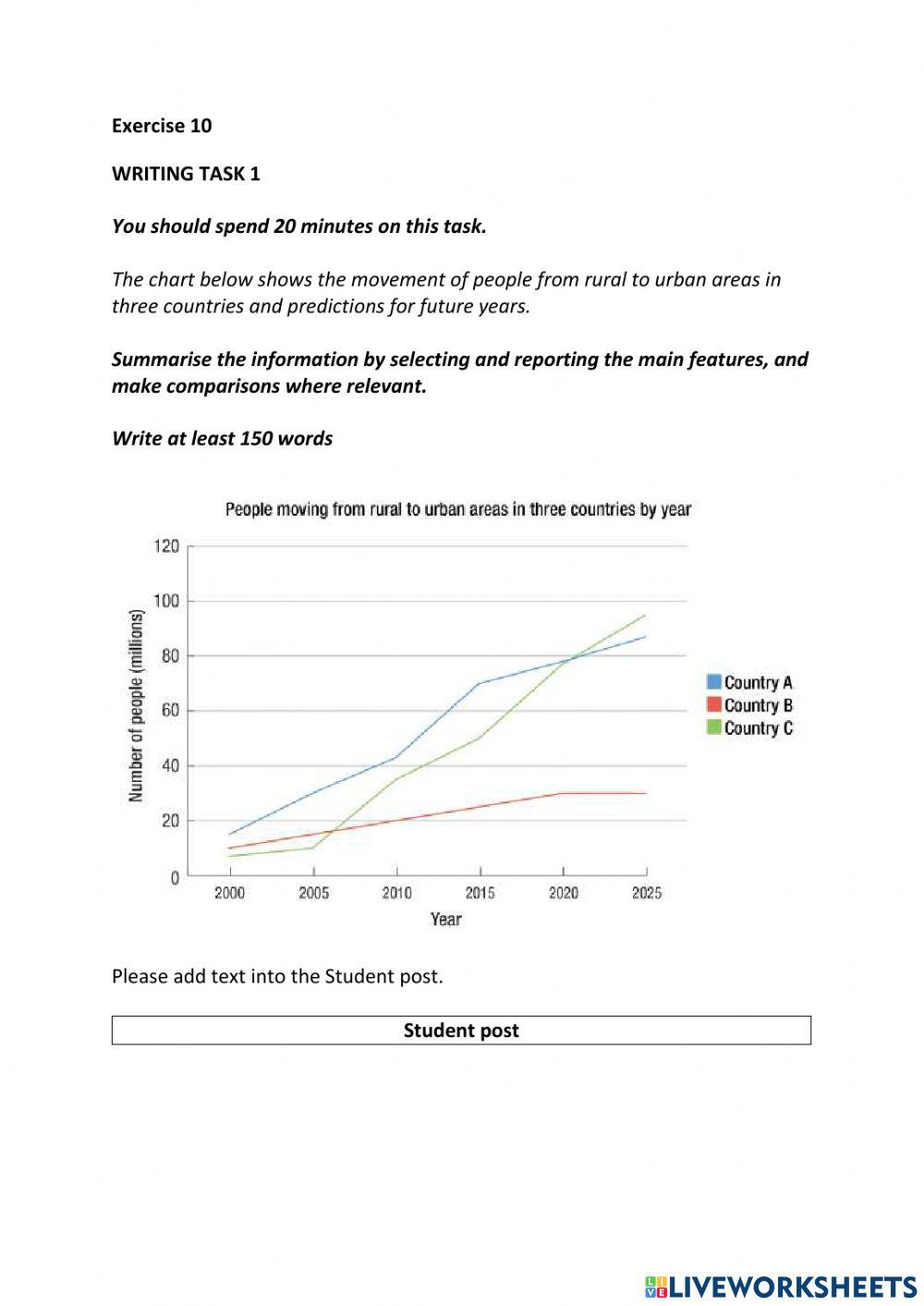 IE3, Unit 1, Writing, Exercise 10