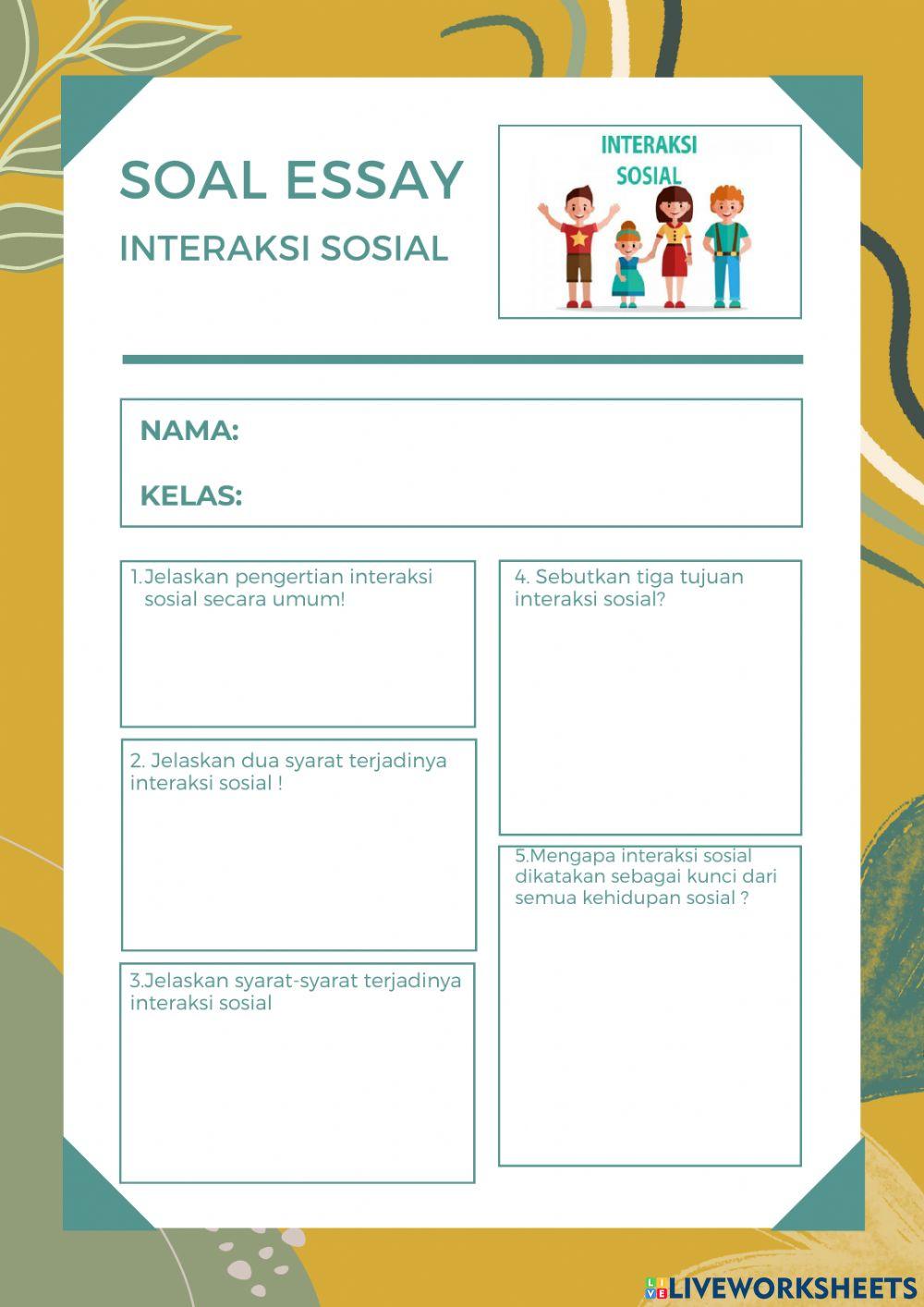 Interaksi sosial