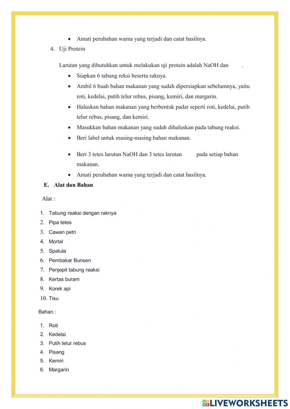 Buku petunjuk praktikum biologi