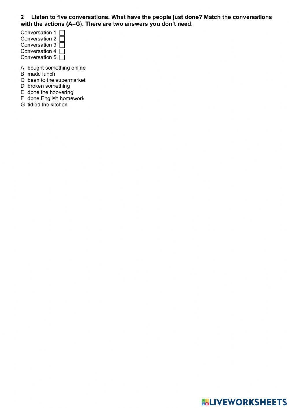 Test Units 1-2-3&4 - Pre-intermediate