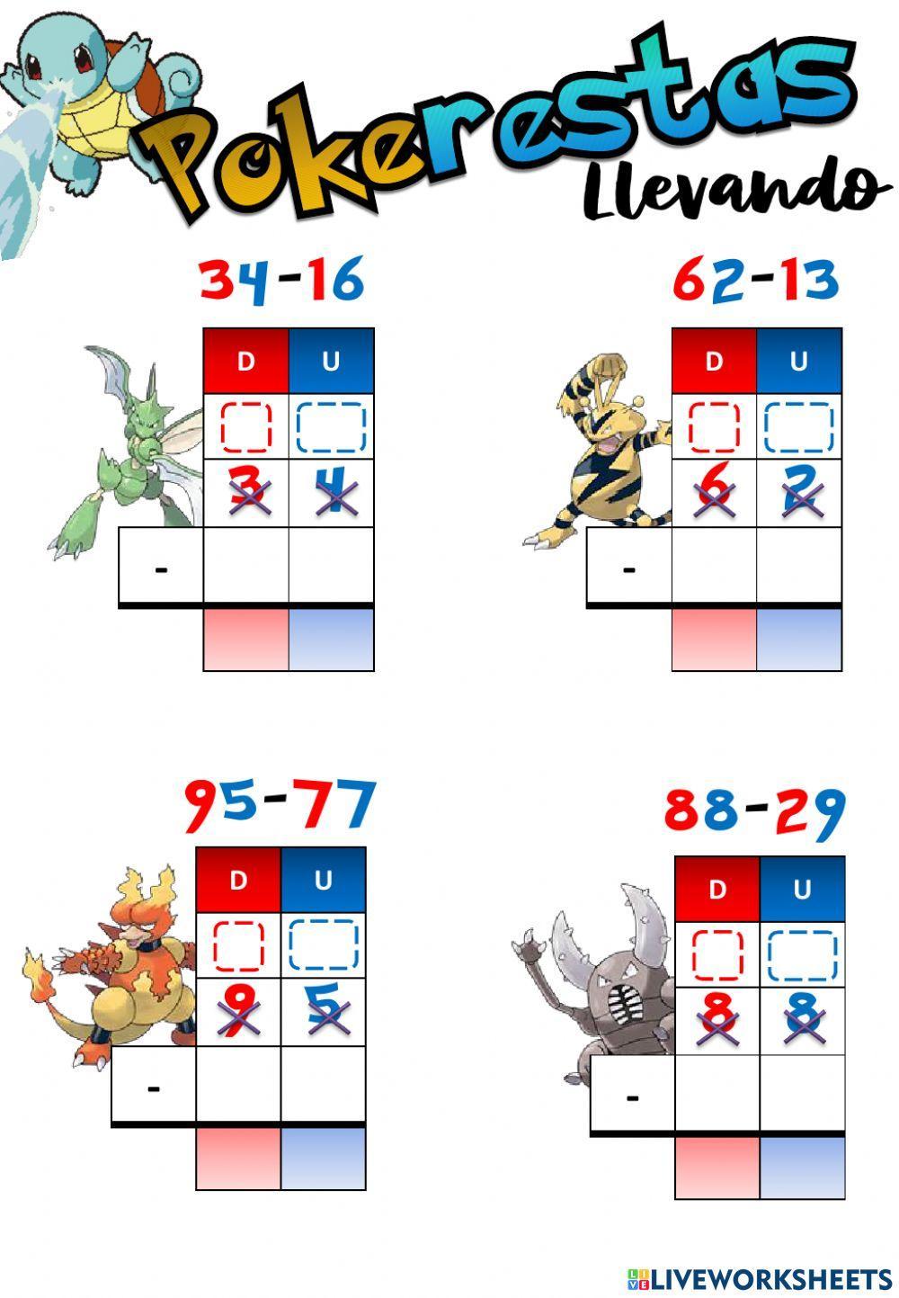 Pokerestas llevando 3