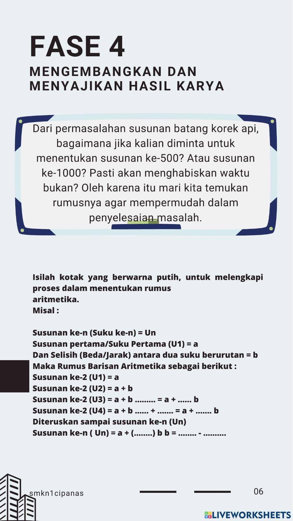 Barisan Aritmetika