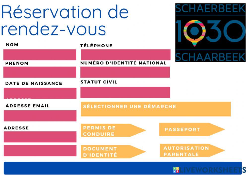 Formulaire Alpha (commune)