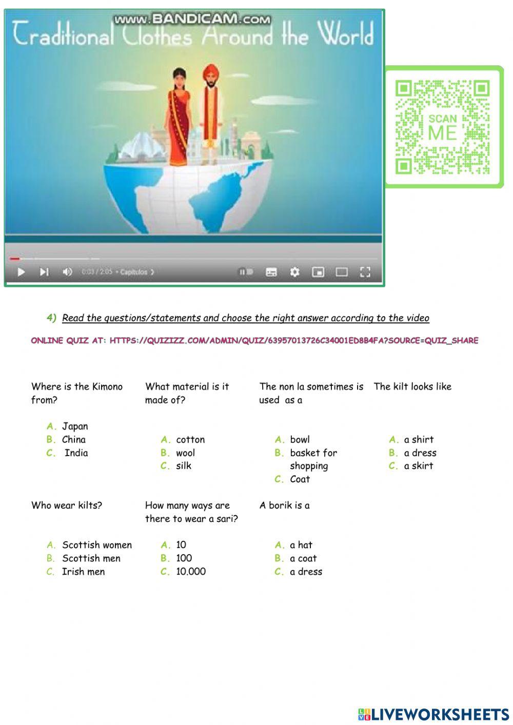 Traditional clothing around the world