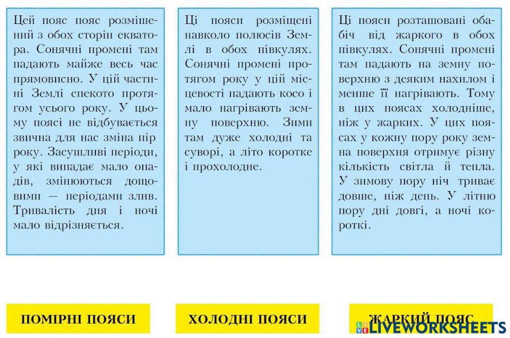 Теплові пояси