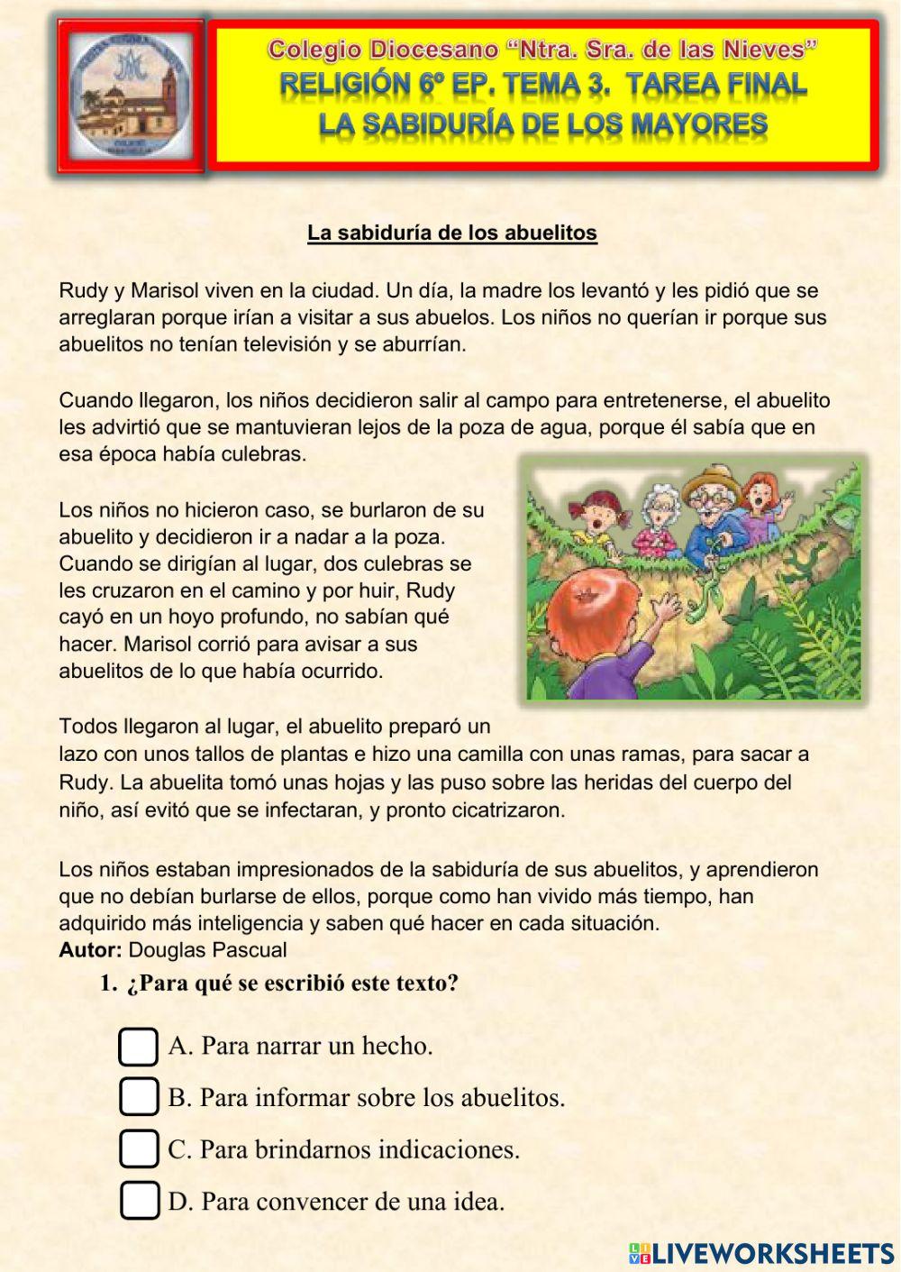 La sabiduría de los mayores