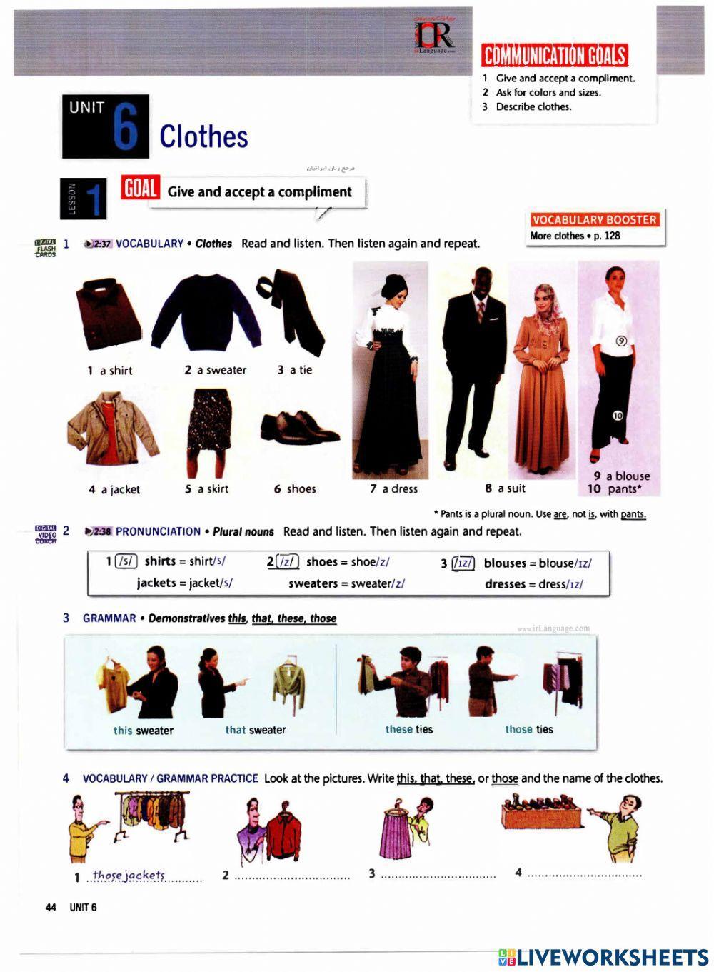 Top notch fundamentals a unit 6 second edition