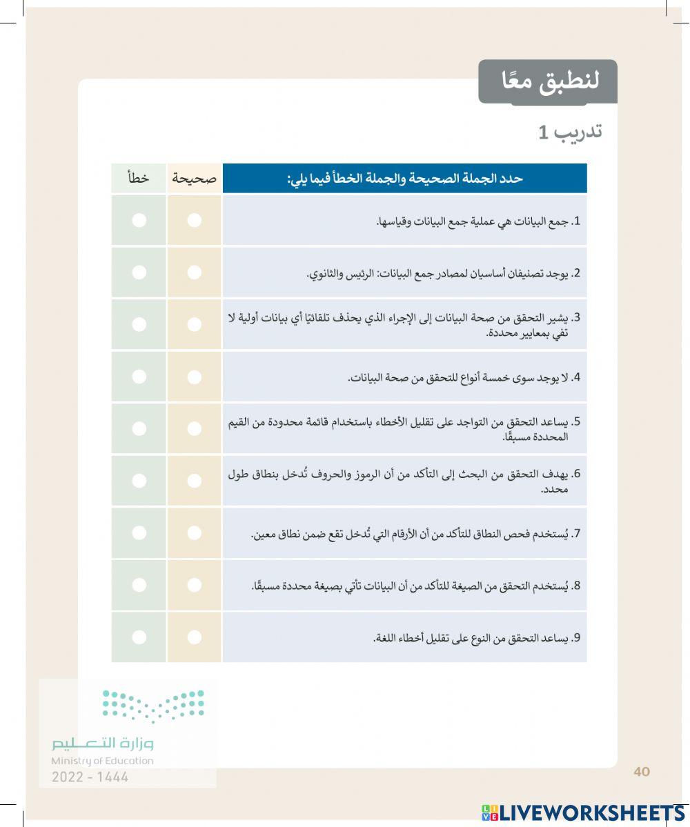 تقنية رقمية 2-1 تقنية رقمية 2-1