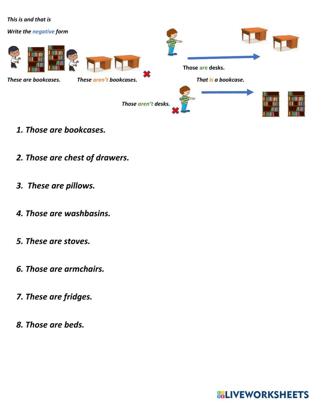 These are those are negtive and quesitons form